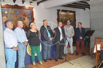 El Casino de Telde homenajea a 18 socios y al que fuera su conserje durante 40 años (Foto TA y TF)